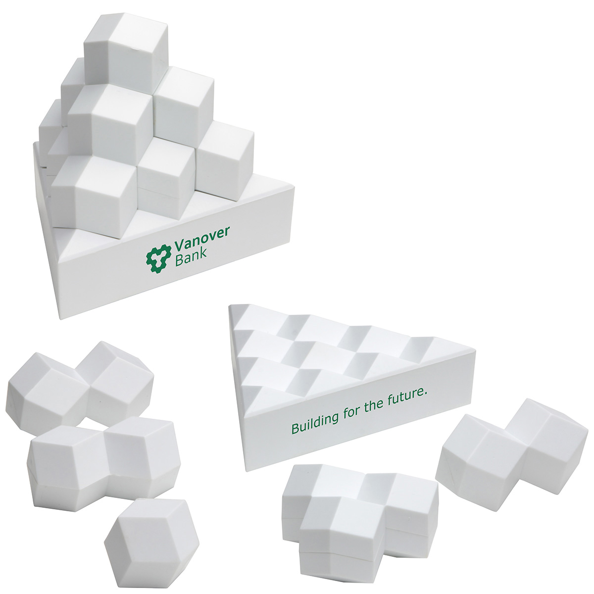 Pyramid Stack Puzzle Set 12