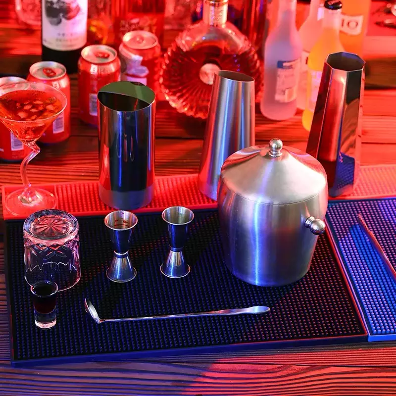 Personalized Custom Branded Rubber Beer Bar Spill Mat w/Logo 3