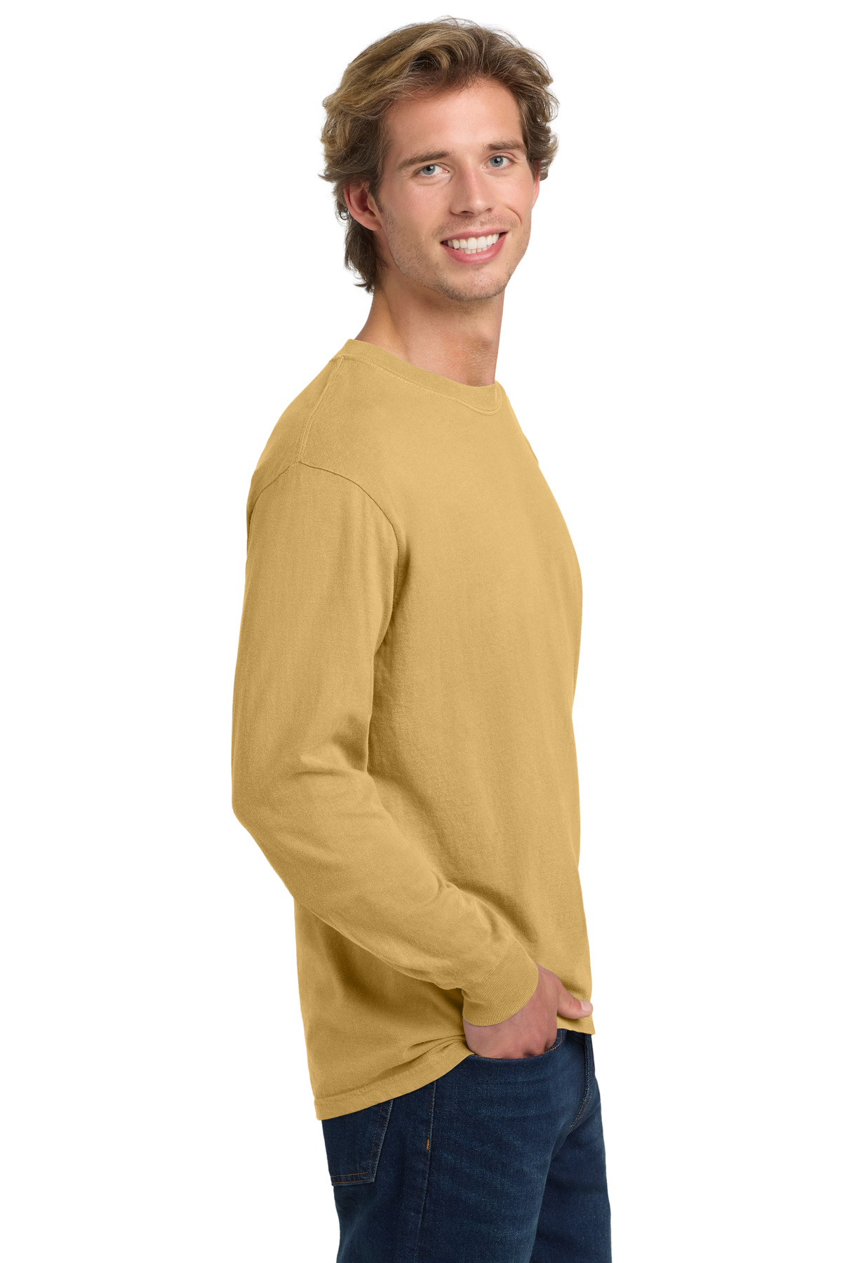 COMFORT COLORS Heavyweight Ring Spun Long Sleeve Tee. 6014 202
