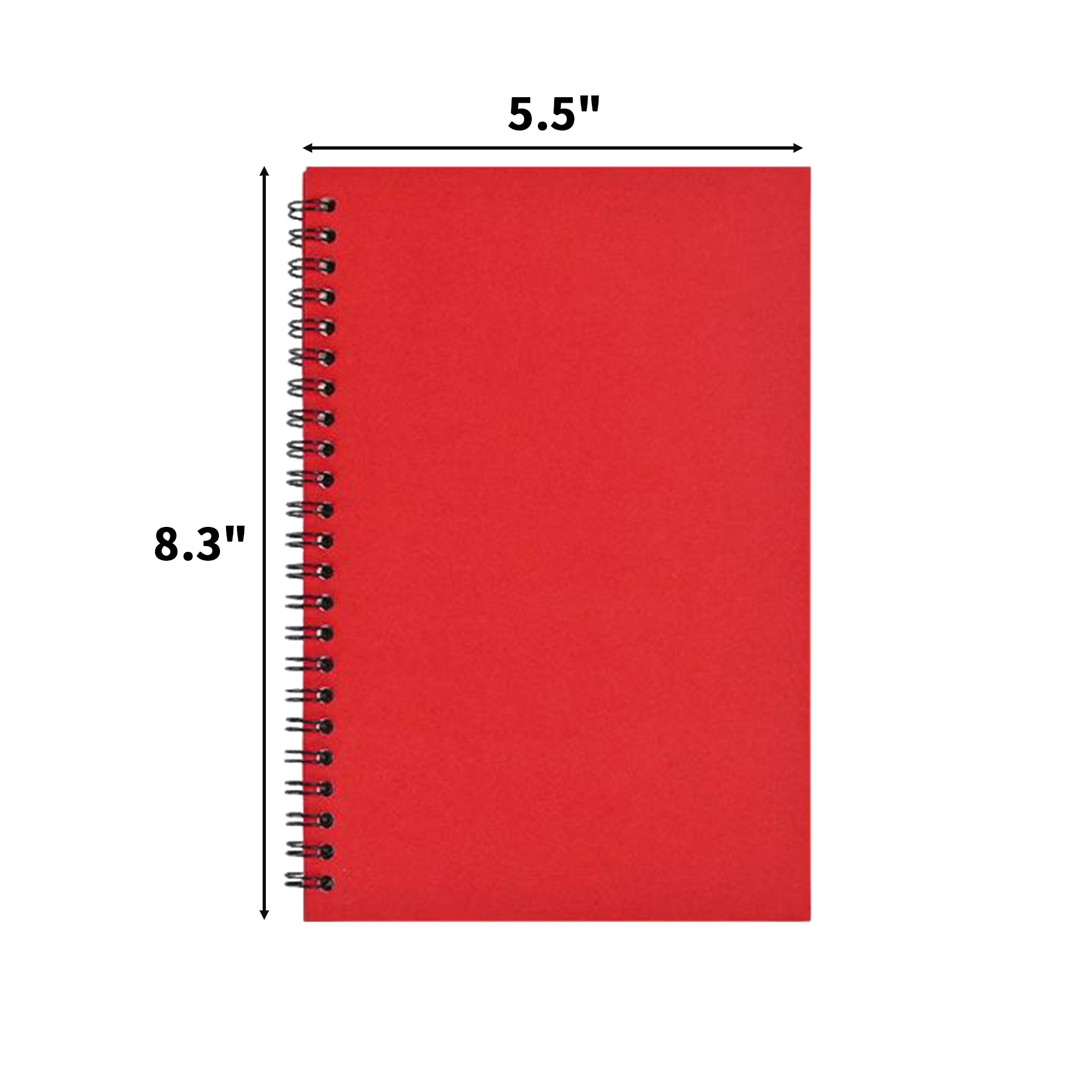 Spiral Bound A5 Notebook With Kraft Paper Cover 2