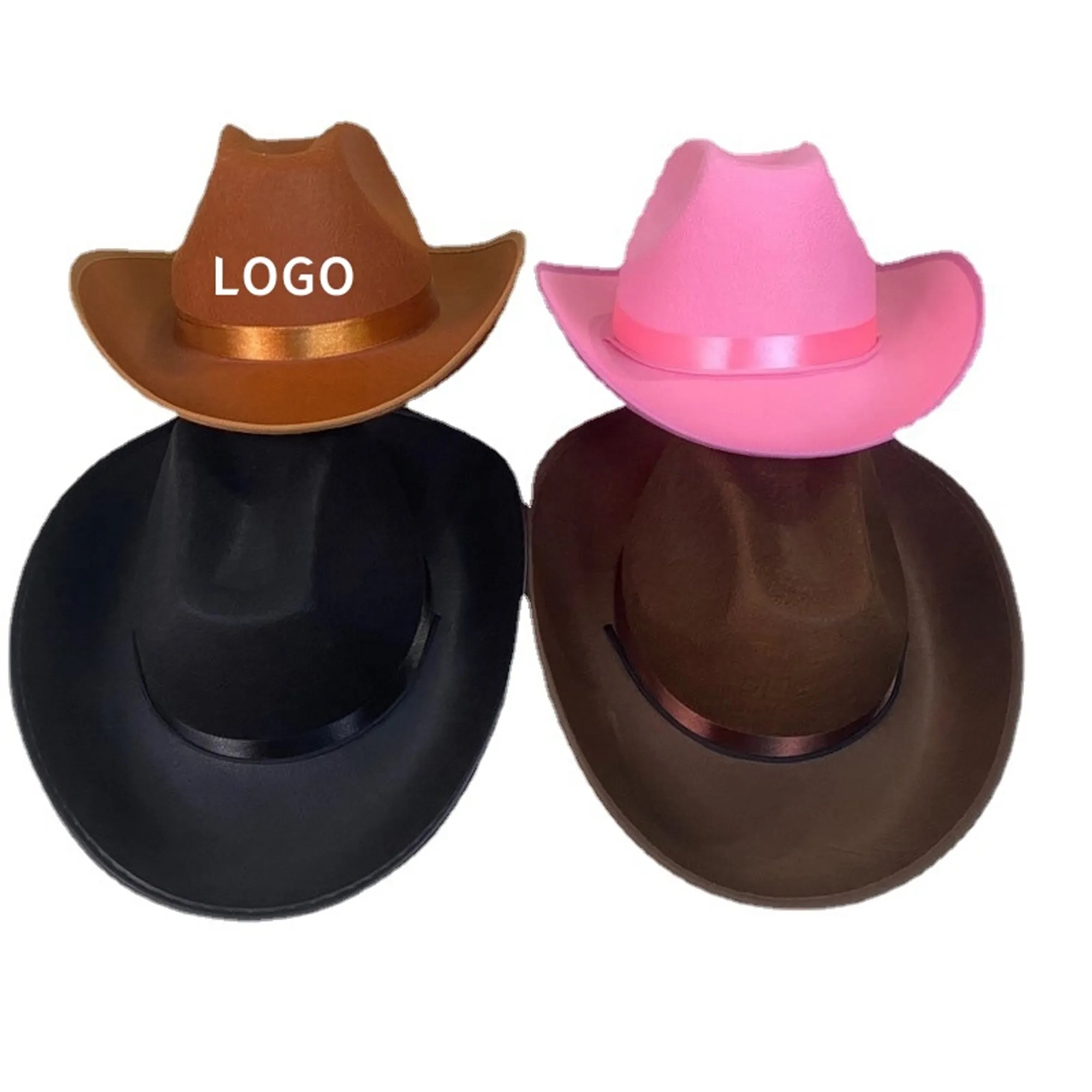 Adult Cowboy Hat with Shapeable Wide Brim 3