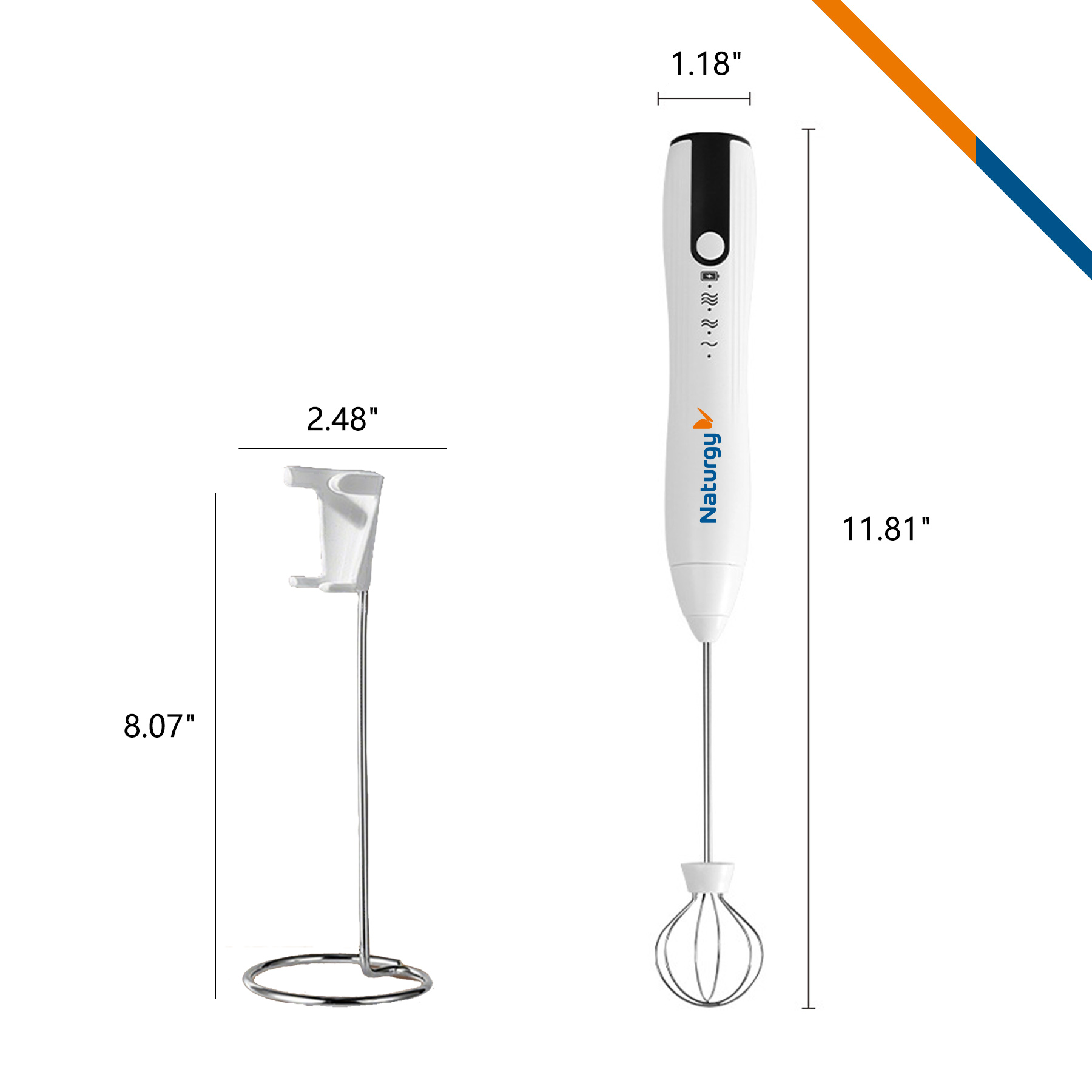 Aerofo Electric Handheld Frother Set 3