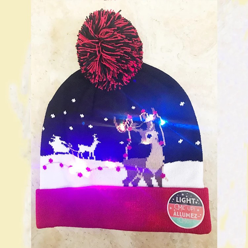 LED Christmas Hat 2