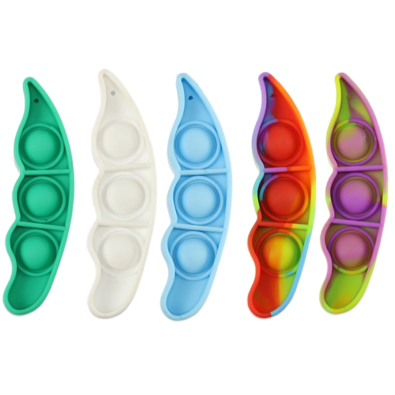Squeeze Bean Toy Keychain 2