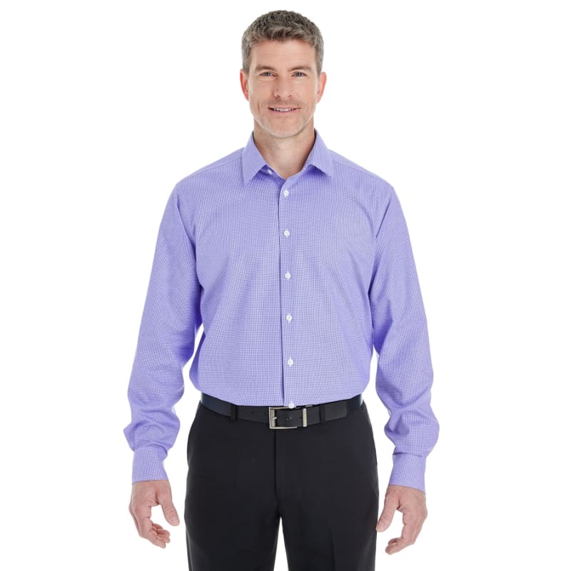 Devon & Jones Men's Crown Woven Collection™ Royal Dobby Shirt 3