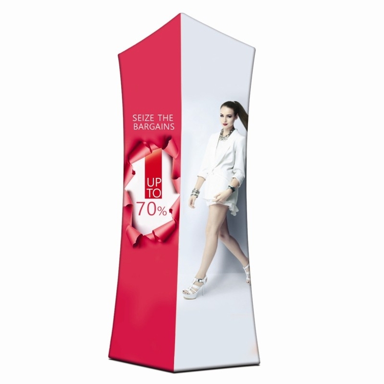 Silvex™ Display - 22"W x 72"Hall advertising system 5