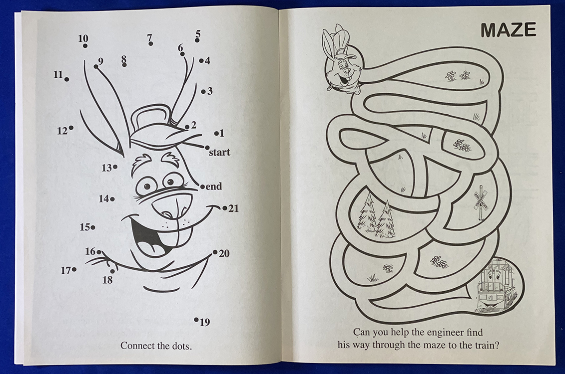 COLORING BOOK - Railroad Safety Coloring & Activity Book 6