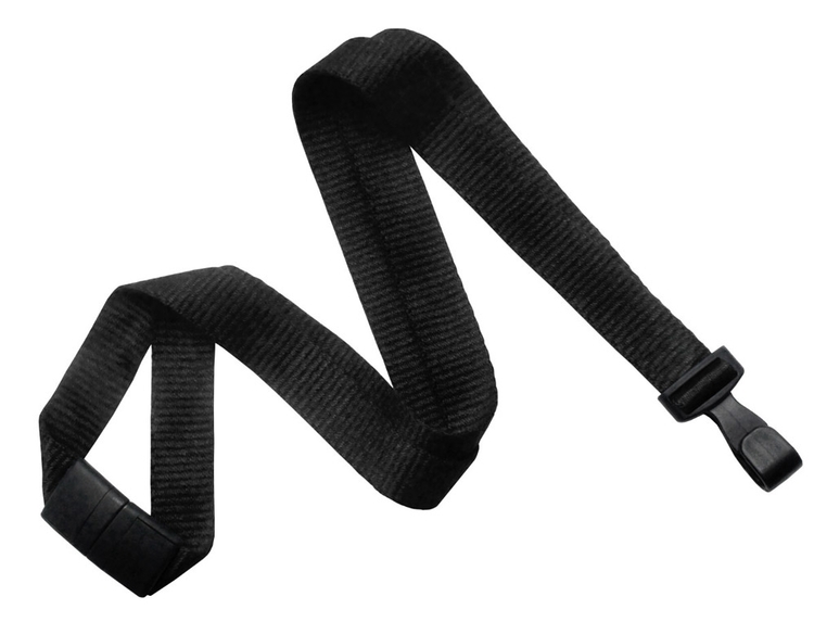 3/8" Bamboo Lanyard with Breakaway (Plastic J-Hook) 2