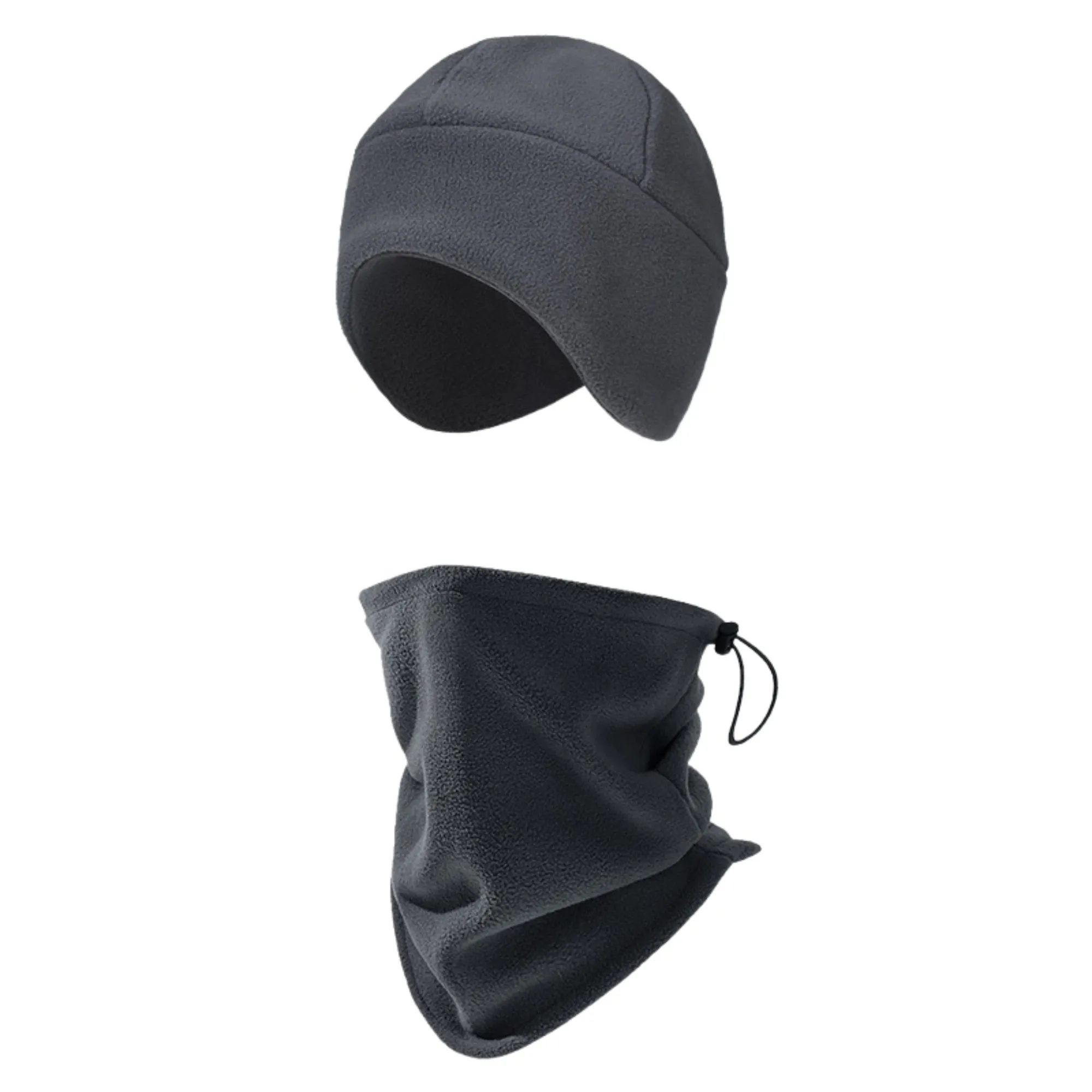 2 in 1 Warm Beanie Knit Hat And Scarf Set Winter Outdoor 1