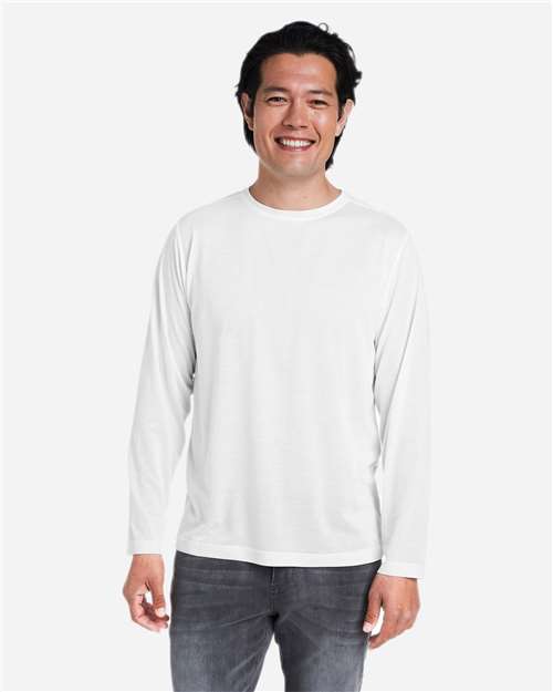Unisex Fusion ChromaSoft™ Performance Long Sleeve T-Shirt - CE111L 3