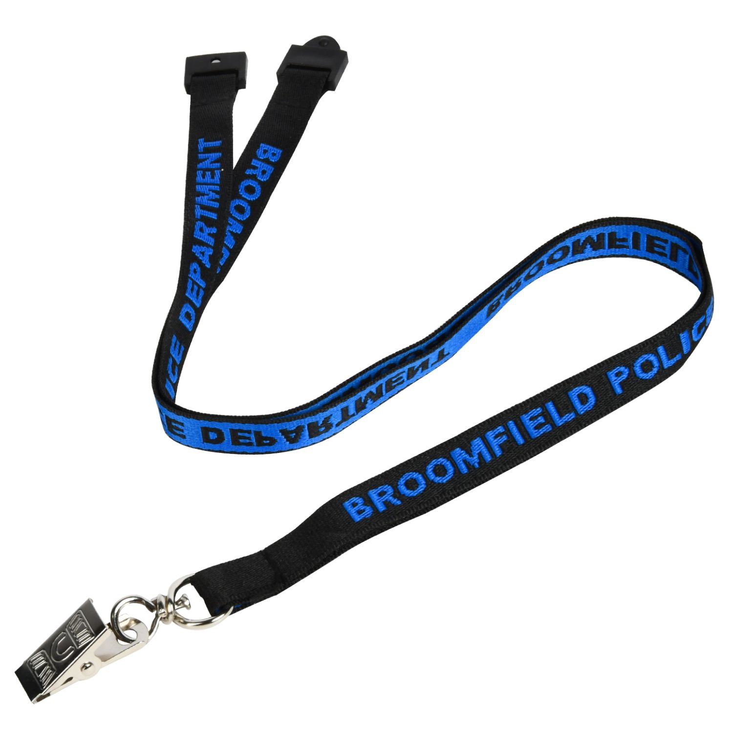 3/4" Woven Lanyards with Safety Breakaway 26