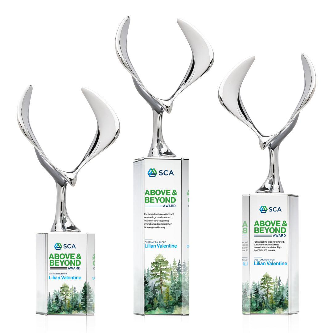 Maverick Eagle VividPrint™ Award on Dakota Base - Clear 8