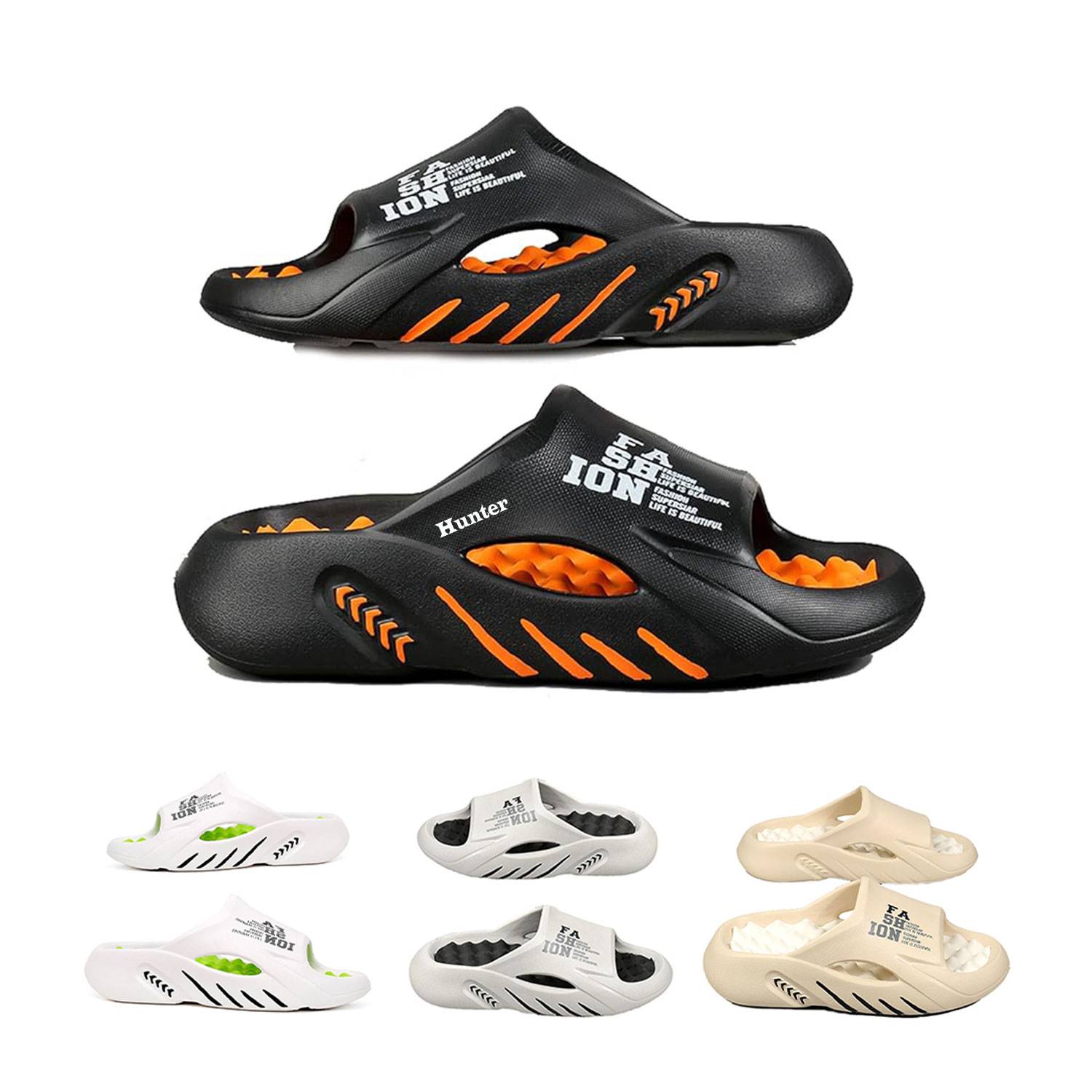 Fashionable and Stylish Ventilated Open Toe Design Slippers 2