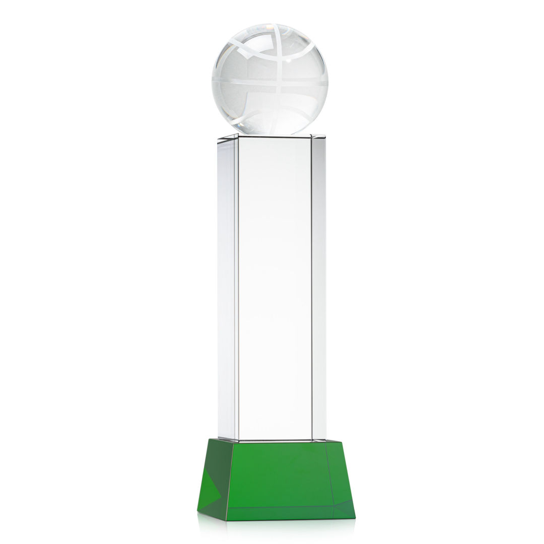 Basketball VividPrint™ Award on Belcroft - Green 2