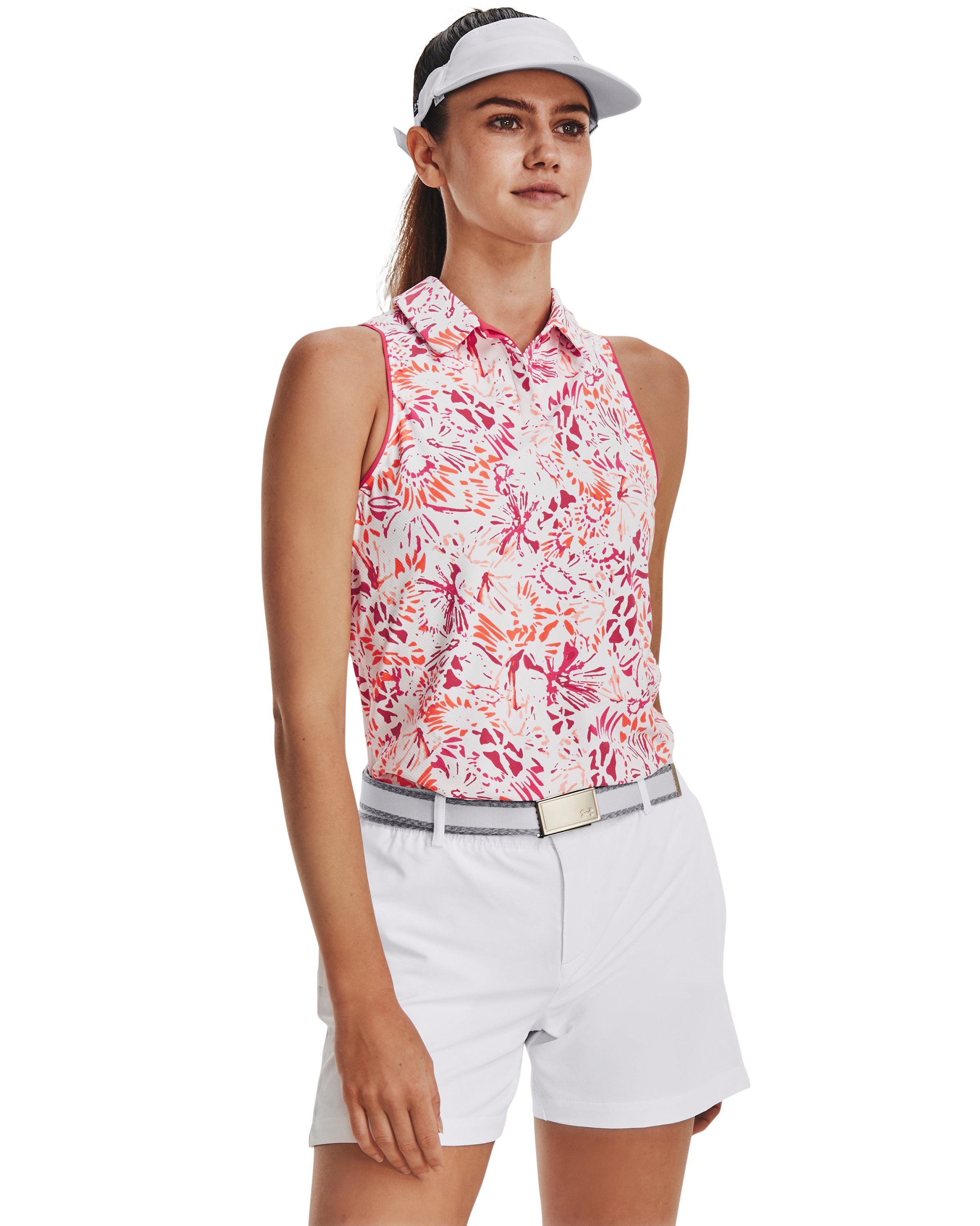 UA Iso-Chill Women's Sleeveless Polo 2