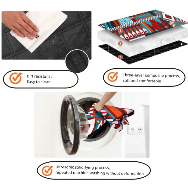 Portable outdoor camping waterproof picnic mat 2