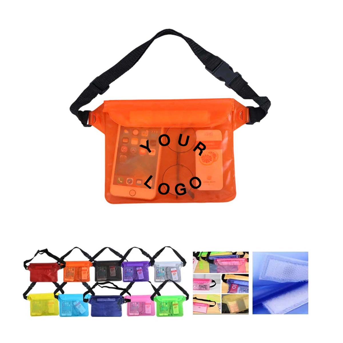 Waterproof Phone Pouch with Touch Screen Access 6