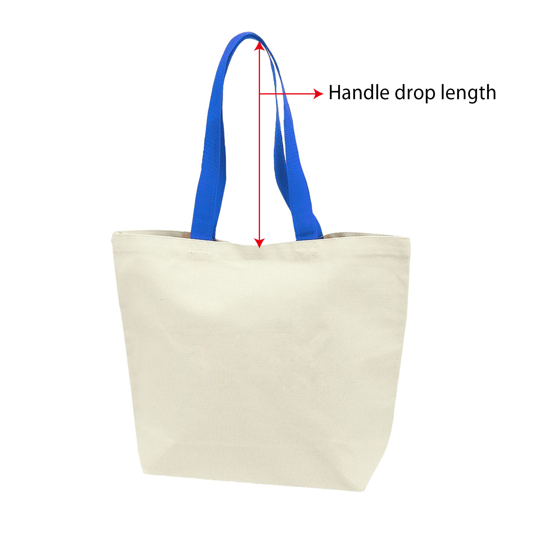 13 oz. Heavy Cotton Canvas Tote Bag w/Gusset 10