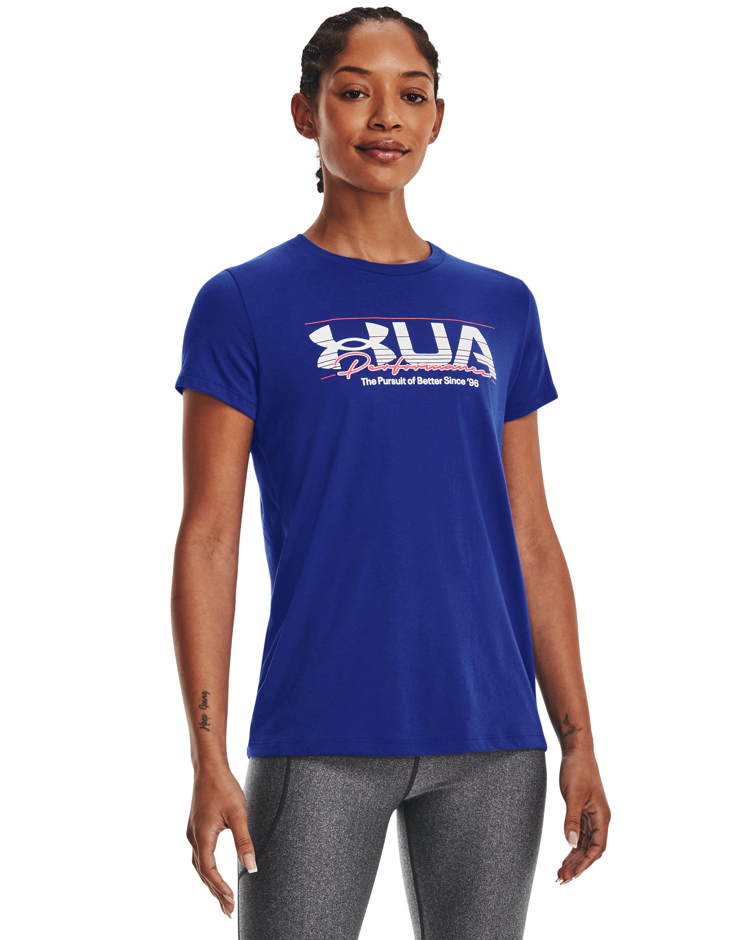 UA Vintage Performance Women's Short Sleeve 3