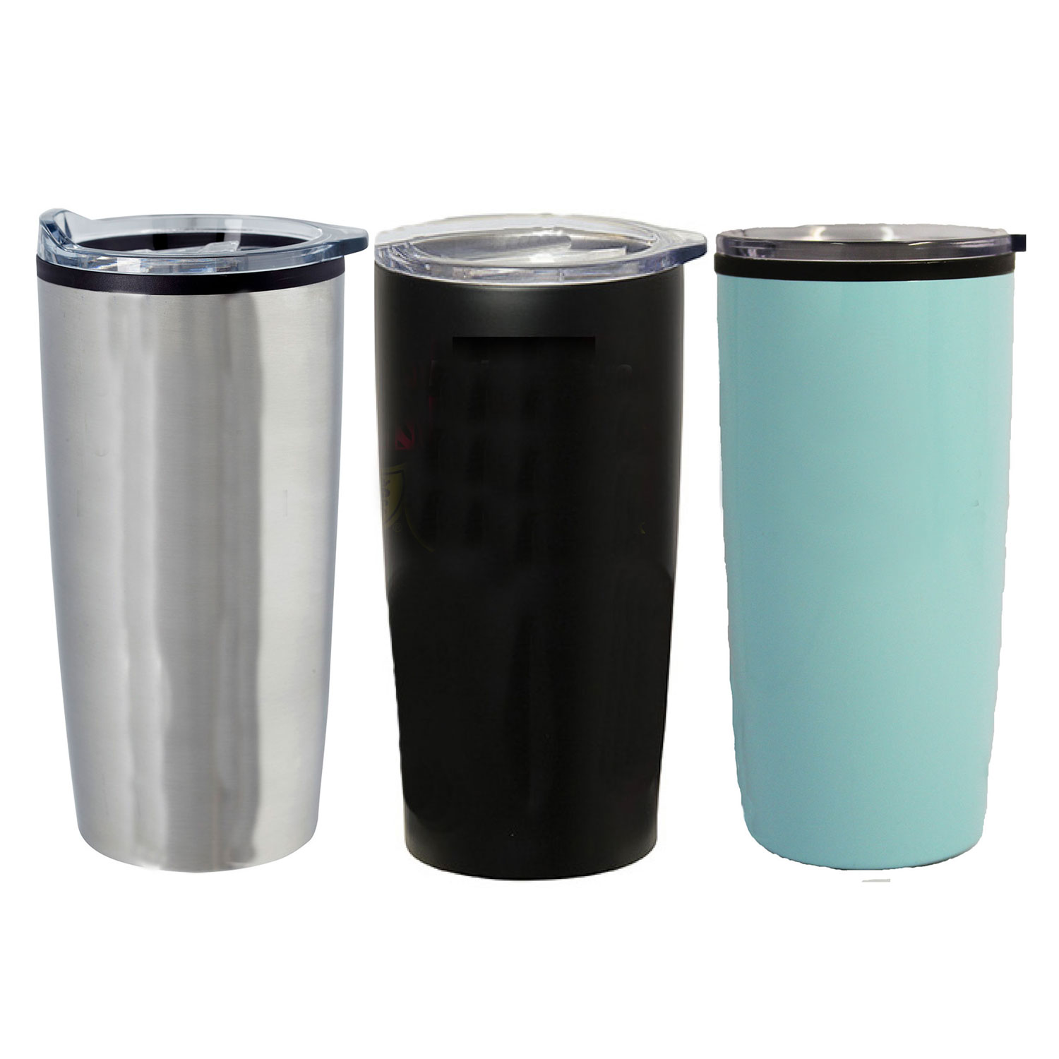 17 Oz Stainless Steel Travel Mug - Screen Imprinted 2