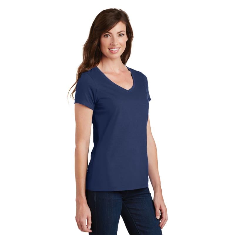 Port & Company Women's Fan Favorite V-Neck Tee. 91