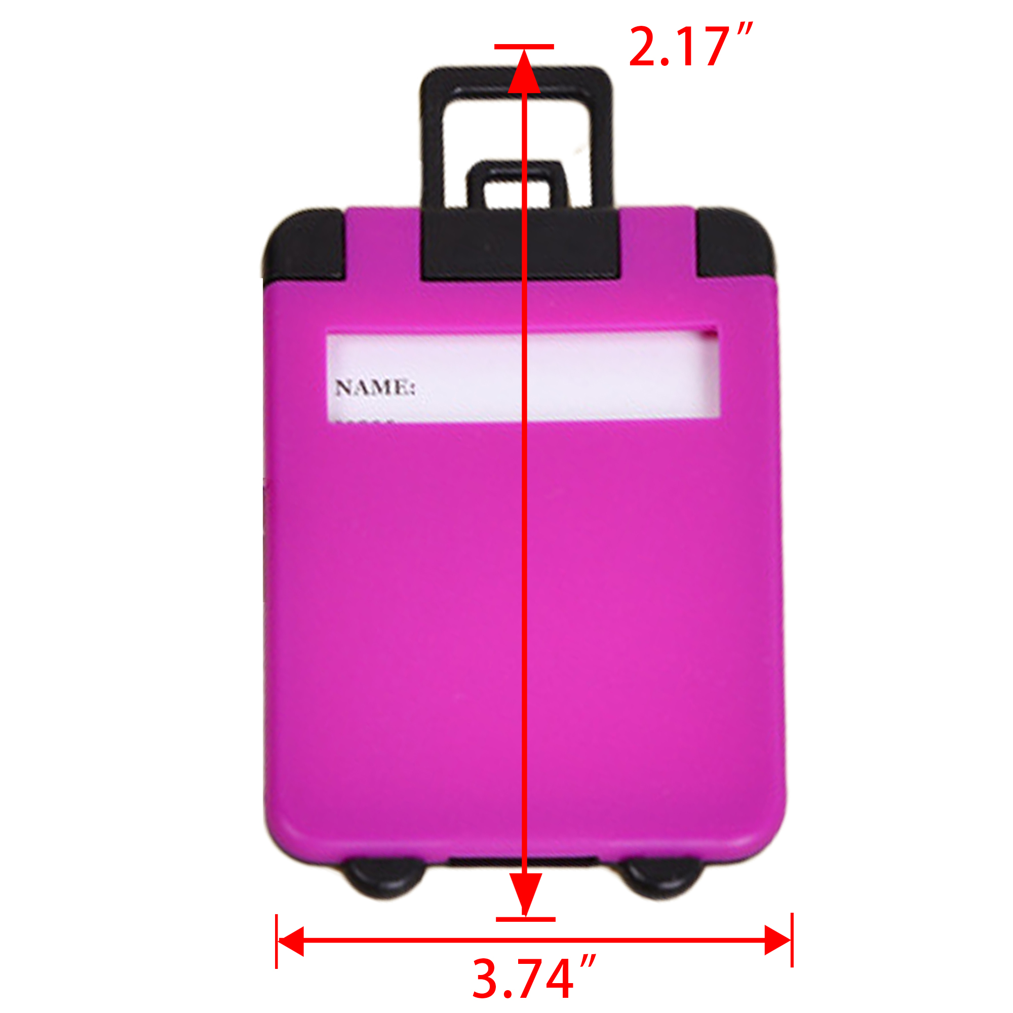 Travel Tote Carry On Luggage Tag Airtag 3