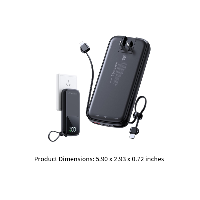 Portable Charger With Built In Plug 3