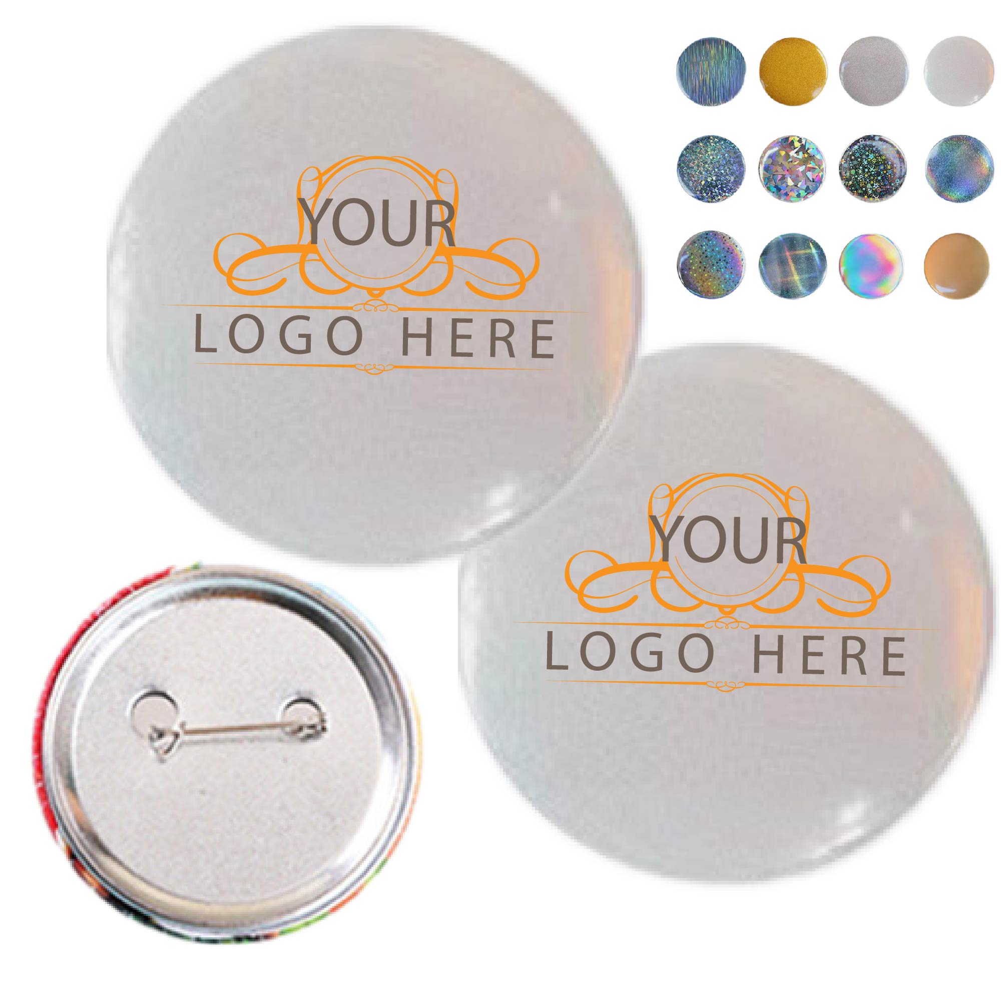 Full Color Round Custom Buttons 1