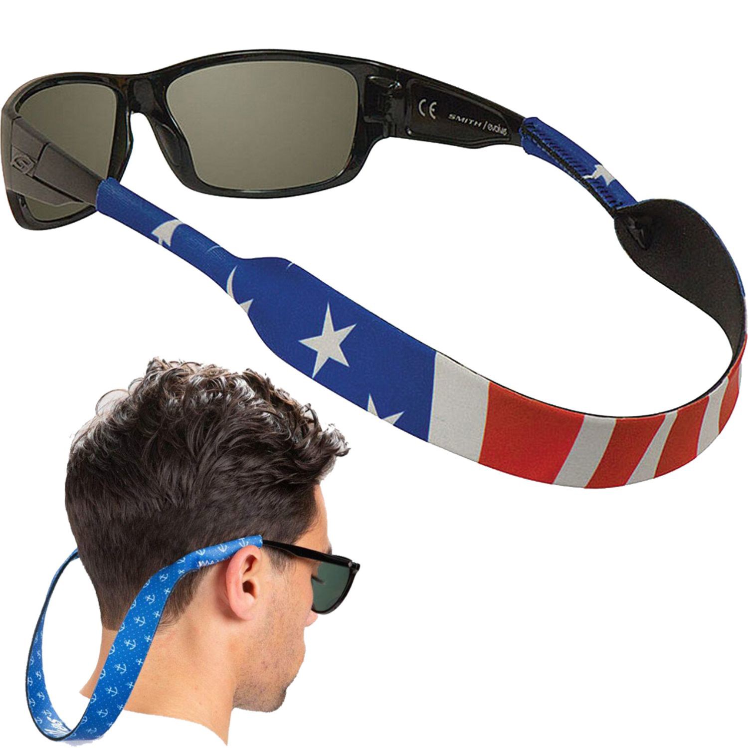 3/4" Sublimation Eyeglass Retainer Neoprene eyewear strap 1