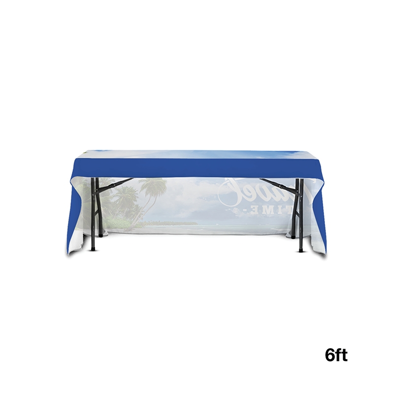 DisplaySplash 6' Open Back Table Throw 2