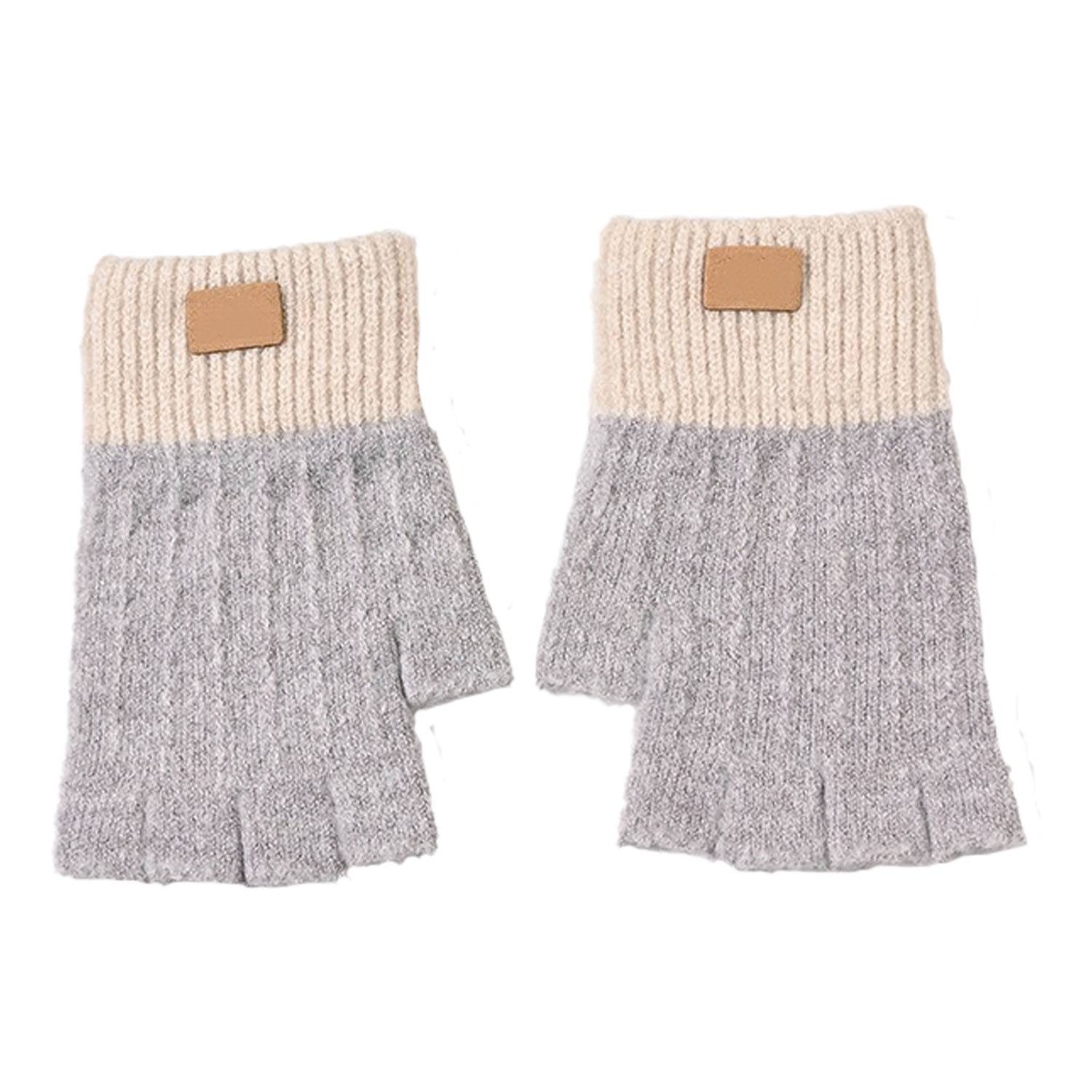 Women Fingerless nitted Gloves 7