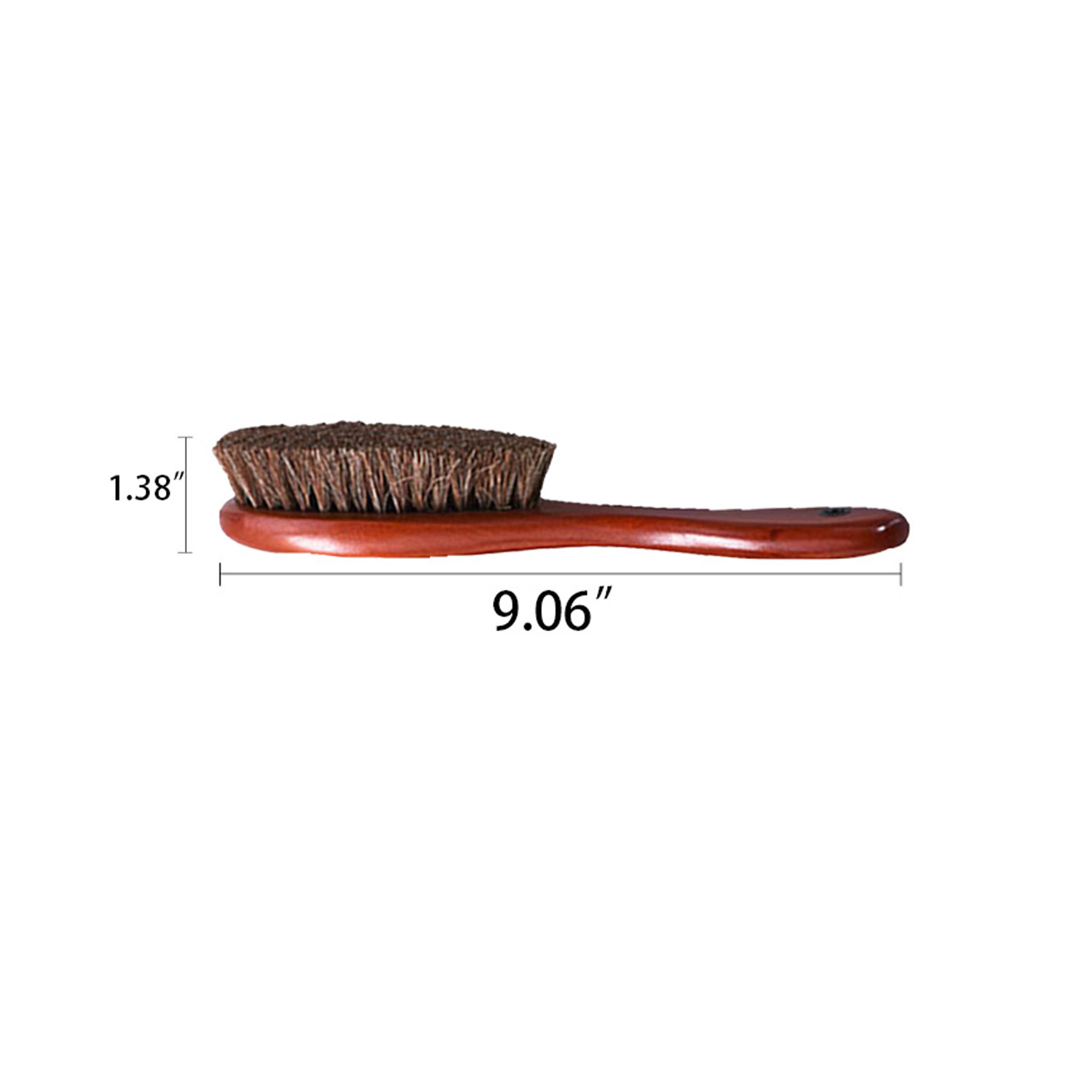 Horsehair Brush Long Handled Shoe Brush 3