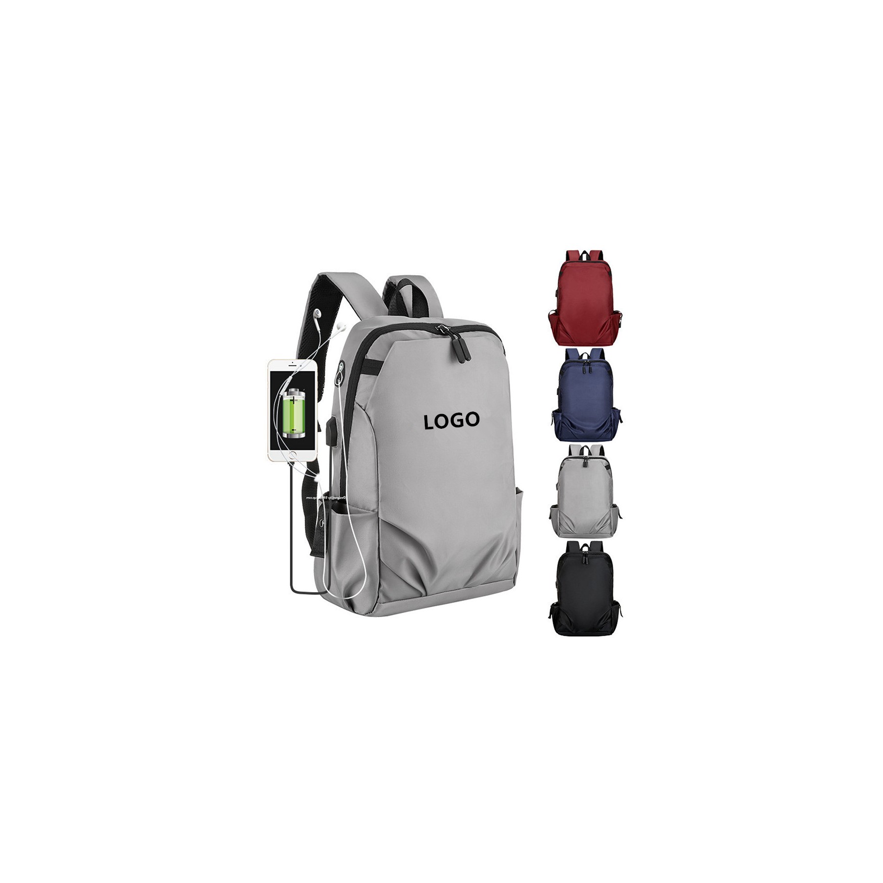 Travel Backpack with Charge Port
