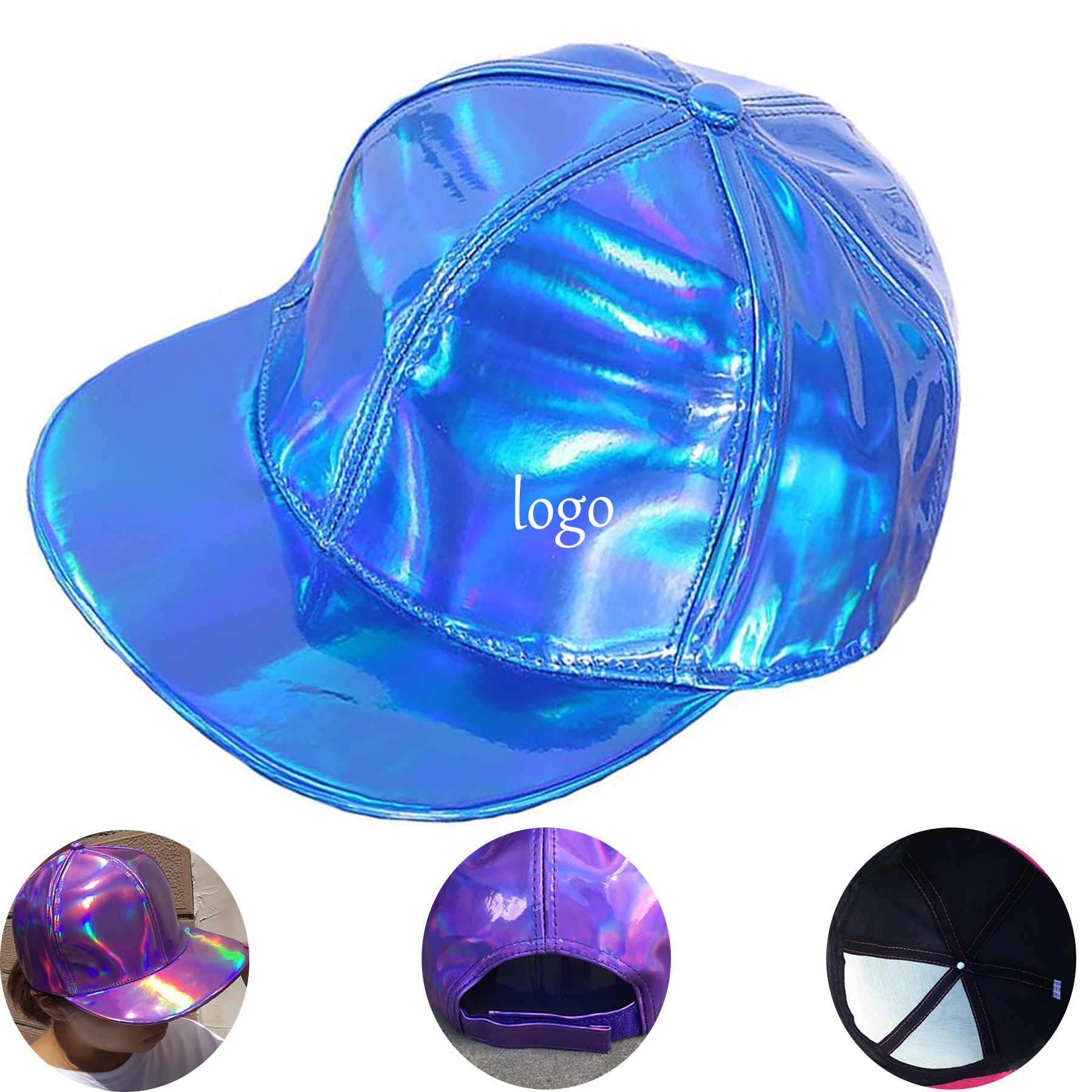 Laser Leather Baseball Cap 2