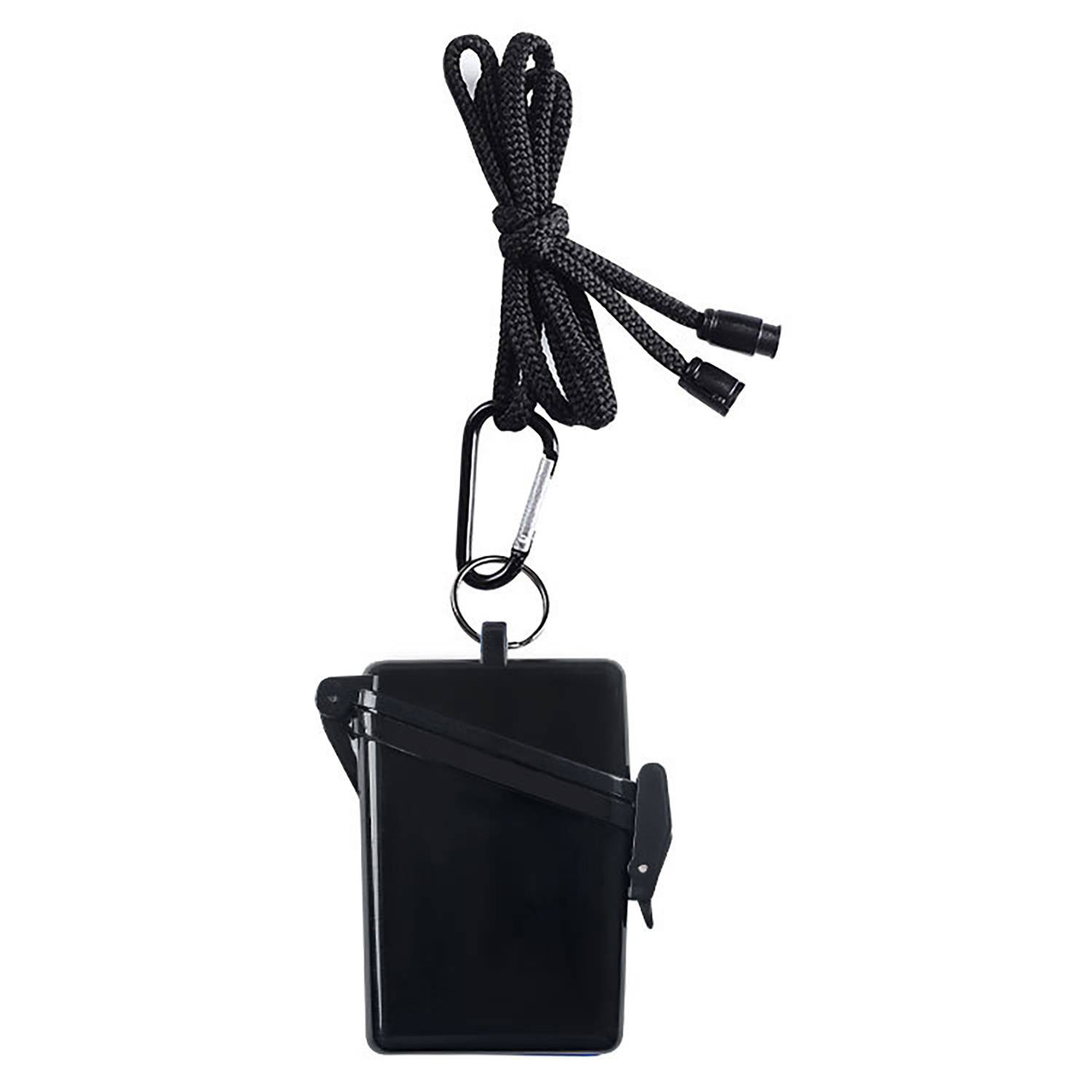 Waterproof Clear Cigarette Case 7 Sticks w/ Lanyard 2