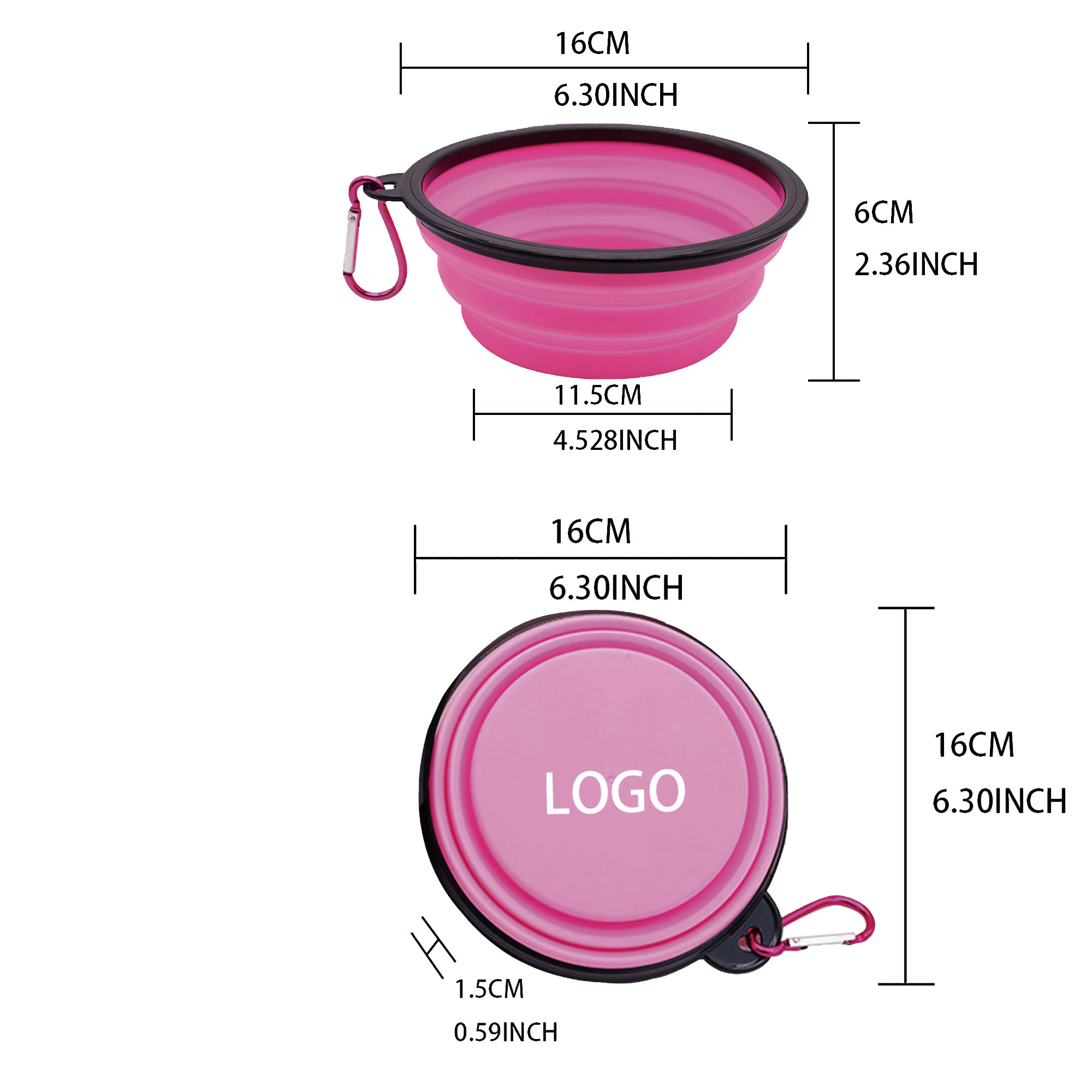 Pet's Foldable Bowl 2