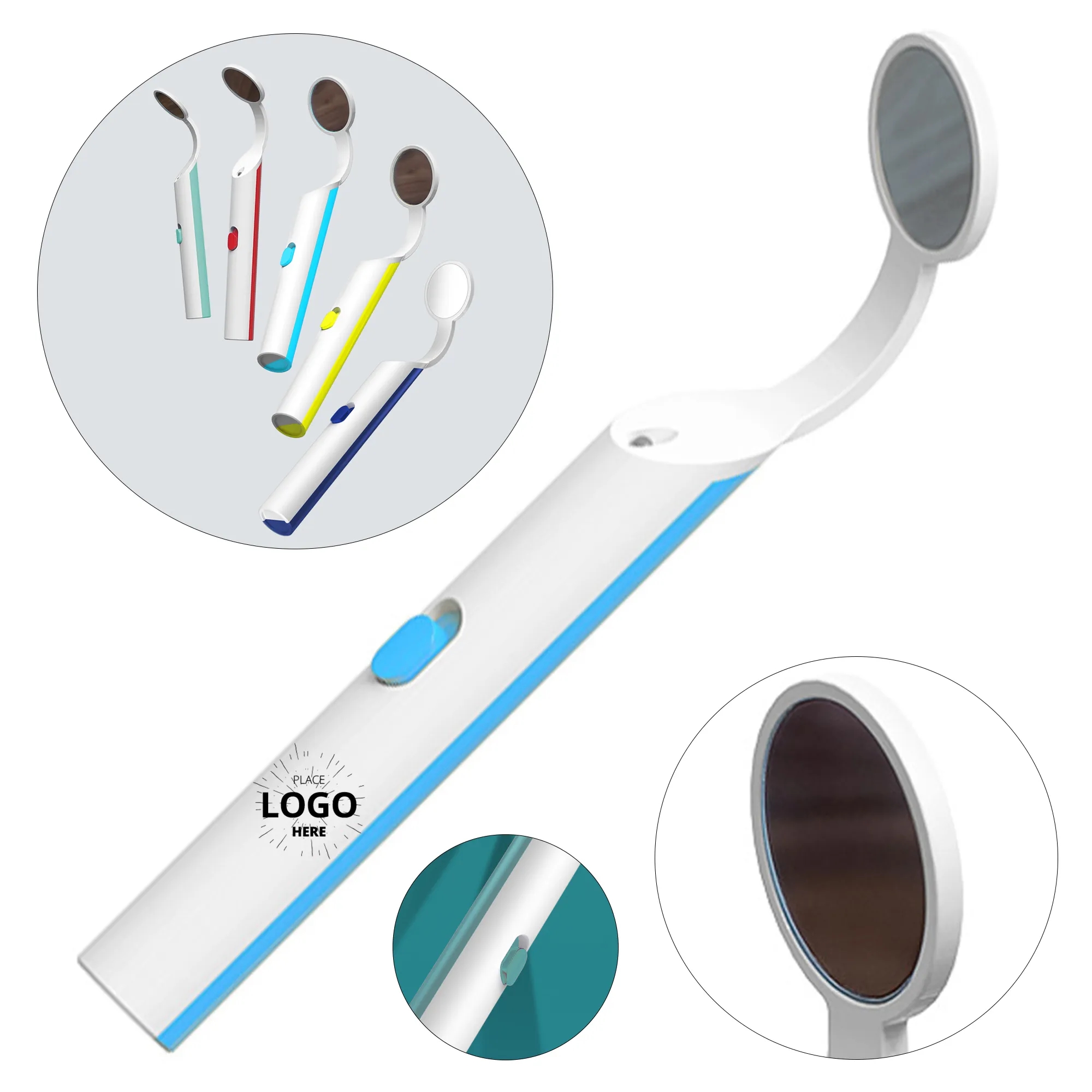 Household Dental Mirror With LED Light 2