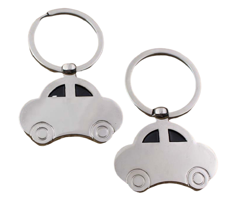 Beetle Vintage Car Metal Keychain 4