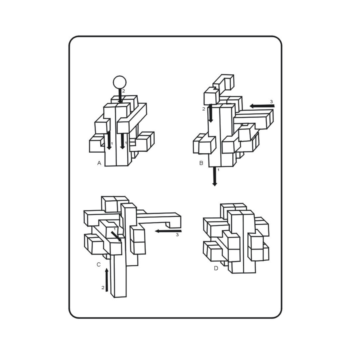 MindBender Tangled Wooden Puzzle 2