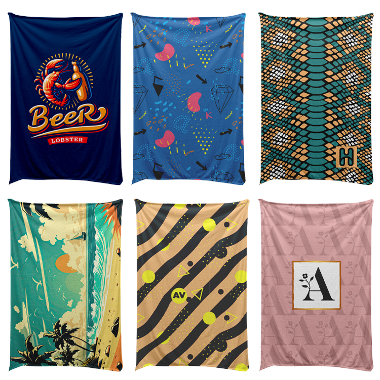 Extra Large Heavy Fleece Full Color Blanket 4