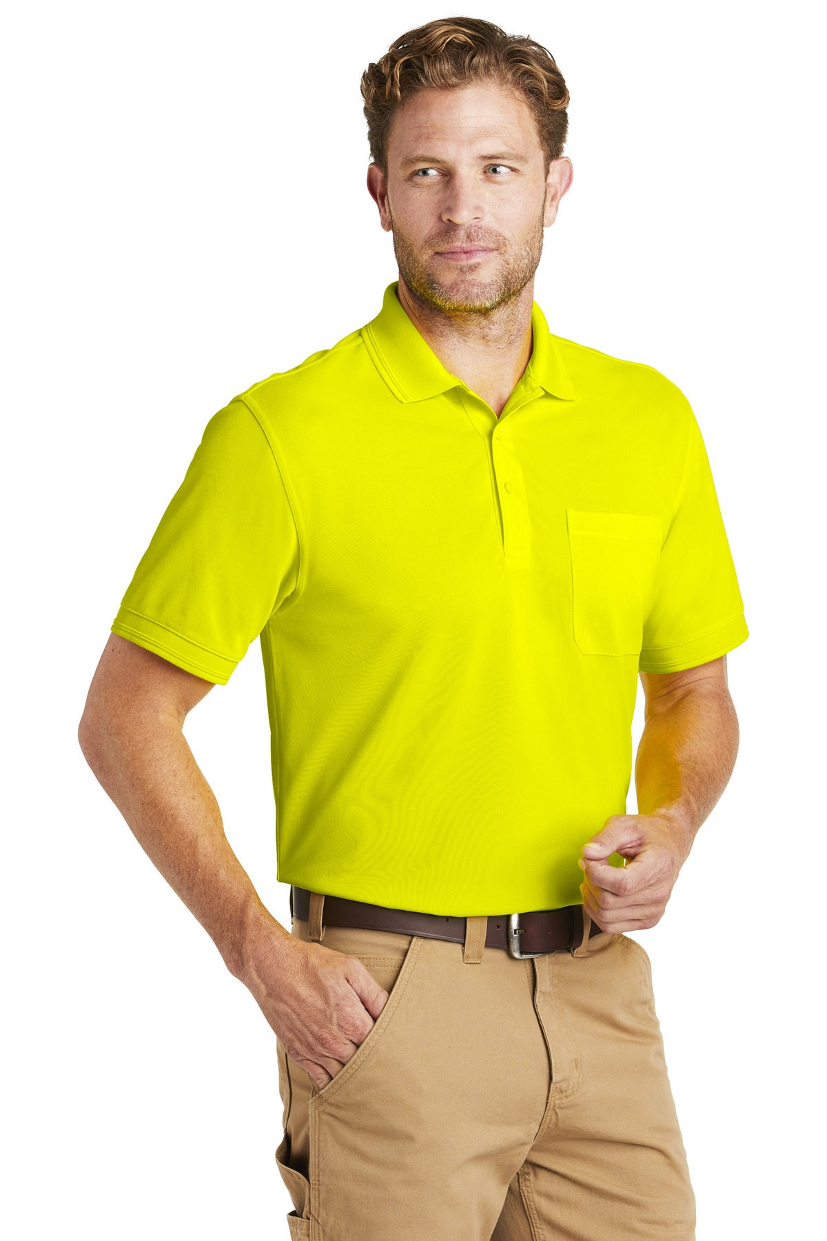 CornerStone® Industrial Snag-Proof Pique Pocket Polo 6