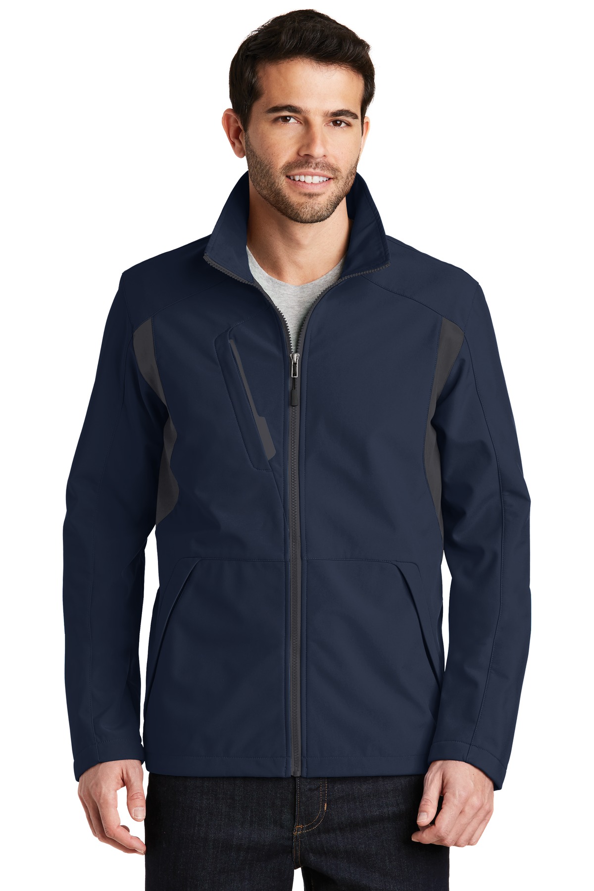 Port Authority Back-Block Soft Shell Jacket. J336 11
