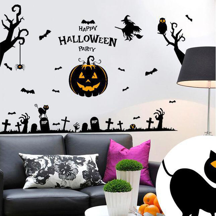 Halloween Pumpkin Wall Stickers 5