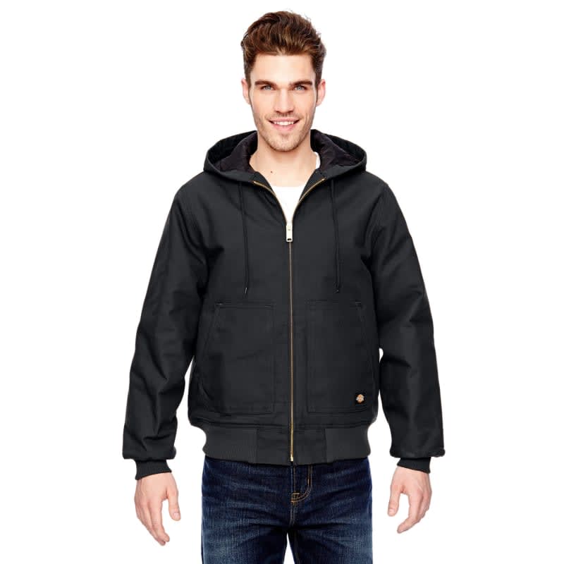 Dickies 10 Oz. Hooded Duck Jacket 4
