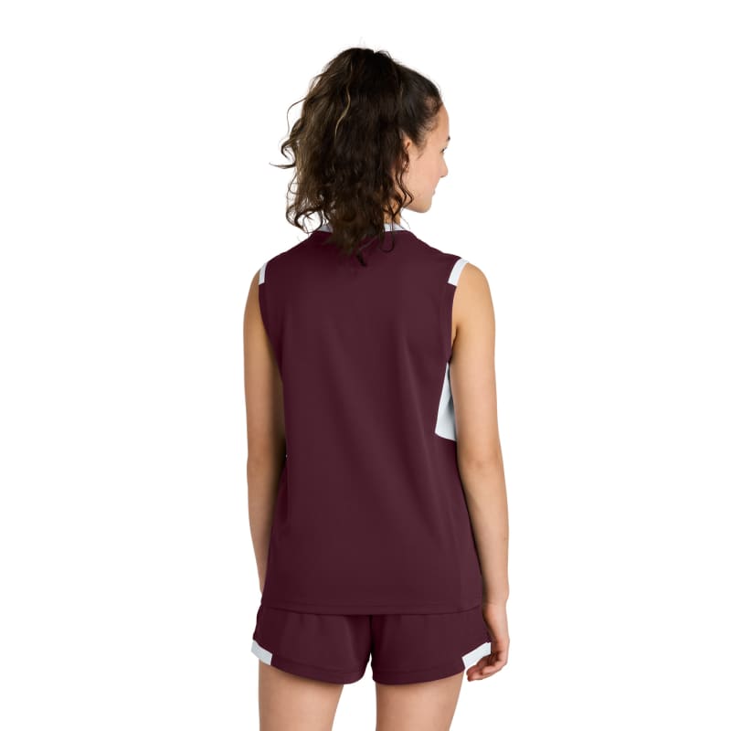 Sport-Tek Youth Club Sleeveless V-Neck 23