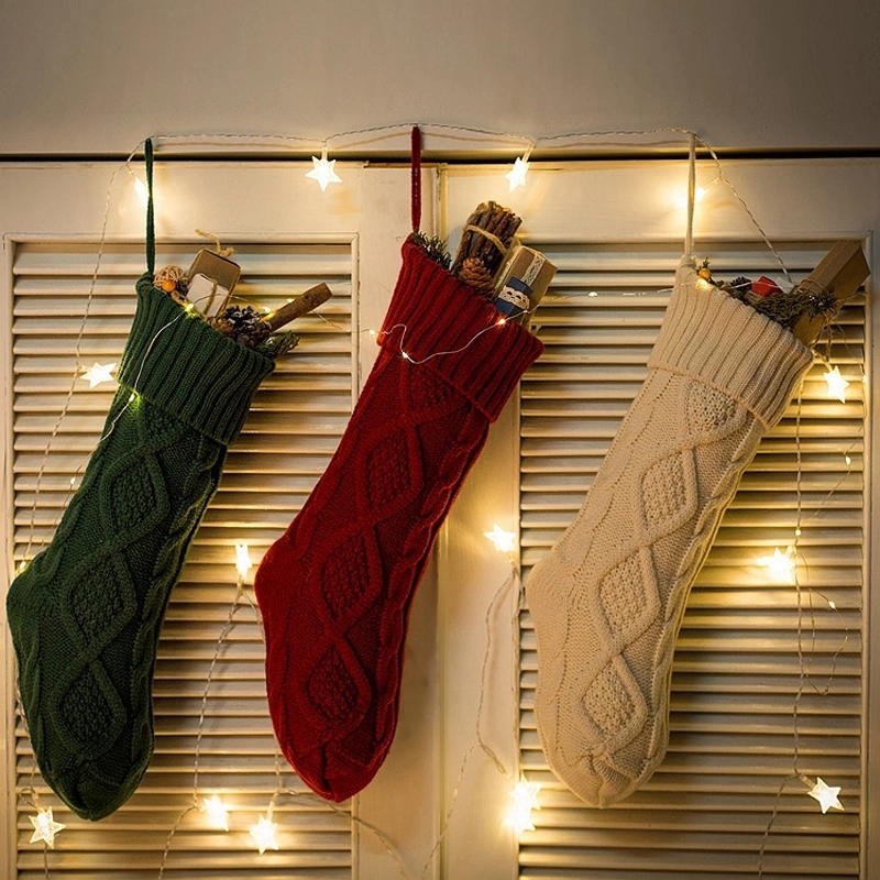 Knitted Christmas Stocking 3