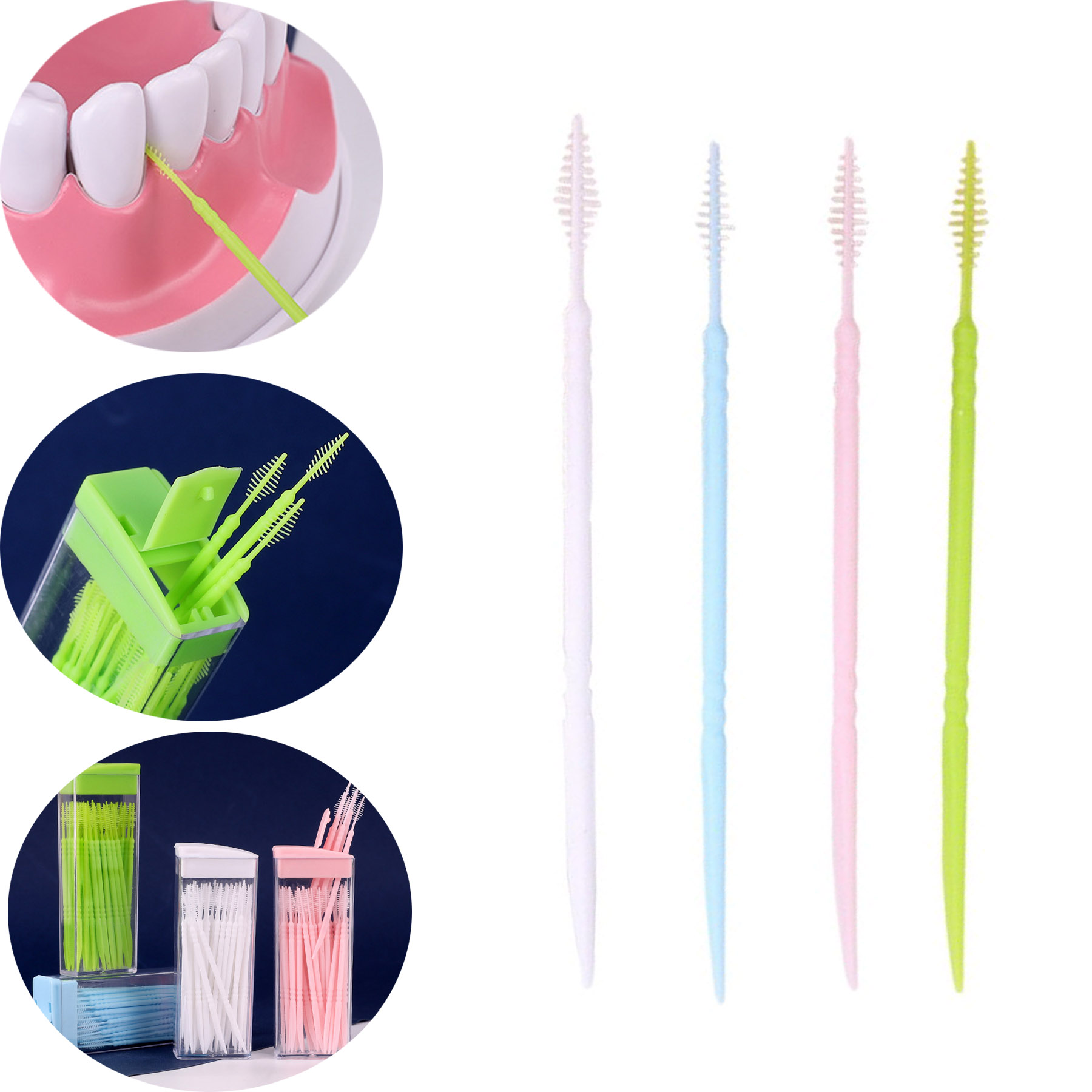 Plastic Toothpick In A Case 2