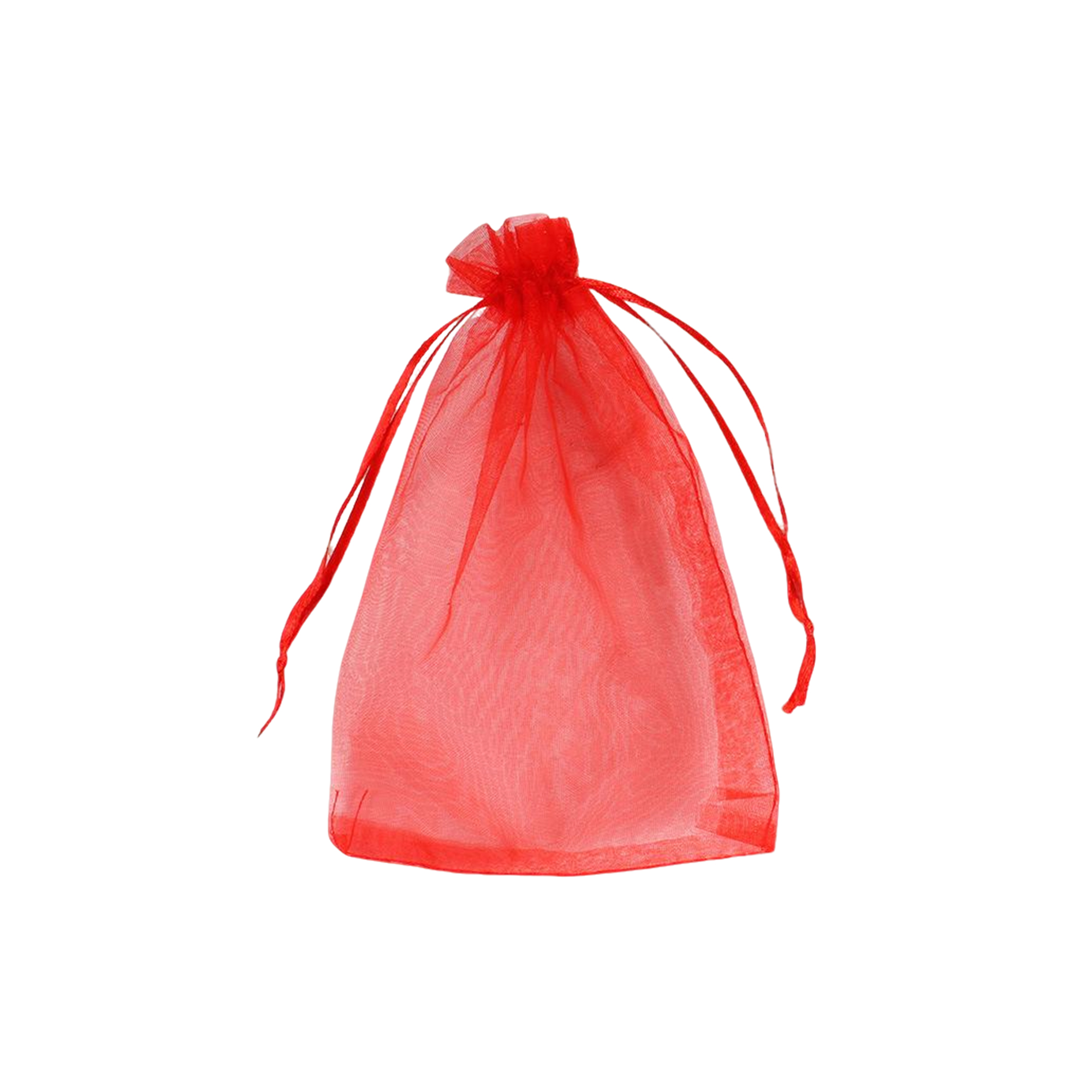 Organza Drawstring Mesh Bag 4" x 6" Sheer Favor Pouch 2