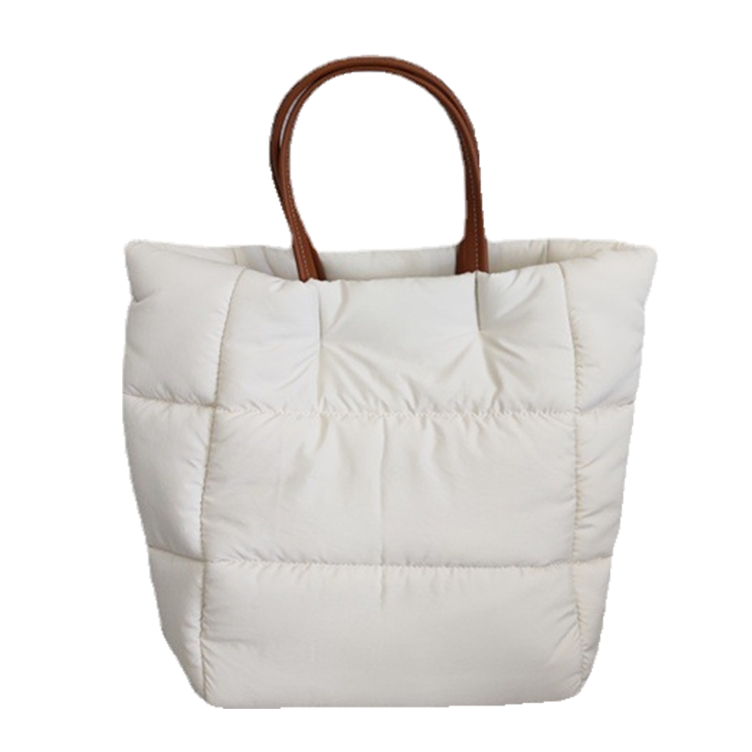 Diamond-Shaped Casual Large-Capacity Down Tote Bag 10