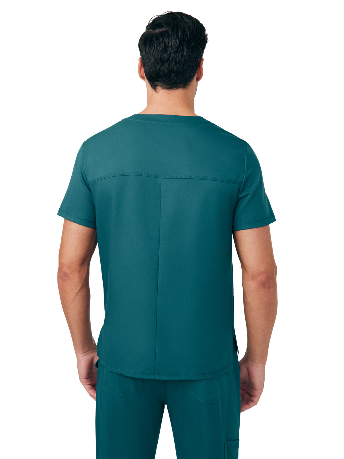 White Cross - VIBE - Men's Two-Pocket Tuck-In V-Neckline Top 6